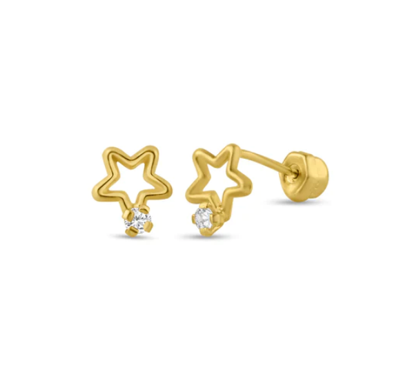 Baby 14 karat gold on sale earrings