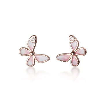 Baby hot sale butterfly earrings