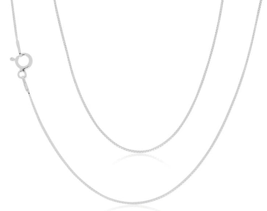 Children's Chains:  Sterling Silver 15" Premium Chains