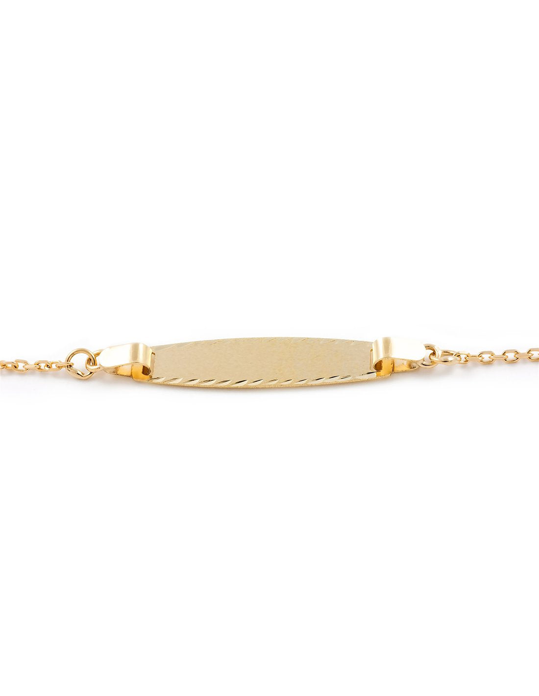 Baby id sale bracelet 14k gold